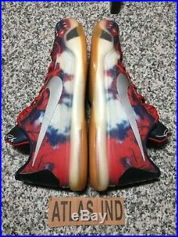 KOBE 10 X Independence Day USA American Flag Nike 2015 705317 604 Size 10.5