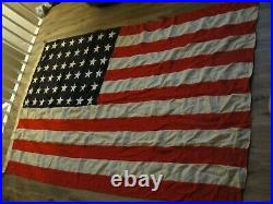LARGE USA UNITED STATES AMERICAN FLAG 48 STAR 94 x 56