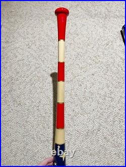 Maple Wood Baseball Bat 32in. USA American Flag. Stars And Stripes. Cupped