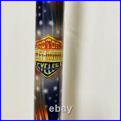 McDermott Harley Davidson American Flag Pool Cue Stick Retired Made In The USA