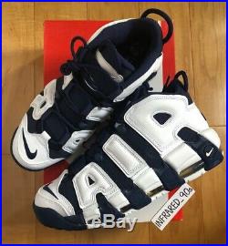 NEW Nike Air More Uptempo Olympics Mens Size 10 Scottie Pippen 414962-104 USA