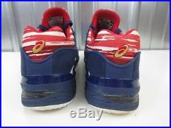 NICE ASICS Gel Court FF LE American Flag USA Blue Red White Men's Shoes size 8.5