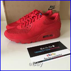 NIKE AIR MAX 90 HYPERFUSE USA RED US 6.5 UK 6 Independence 613841-660 2013 day 7