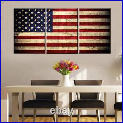 Native American Decor USA Flags Pictures Patriotic Paintings Stars Stripes Artwo