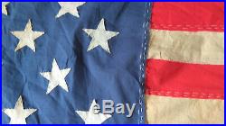 New 13 star retro American usa flag sewn by hand 27X46
