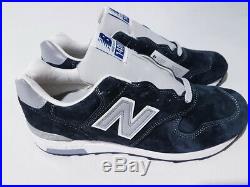 New Balance Men's Size 10.5 M1400NV J. Crew Navy Blue Made in USA Shoes