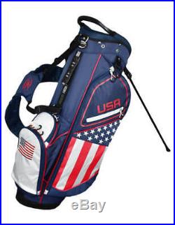 New Hot-Z Golf 2020 USA American Flag Golf Stand Bag New Improved Style