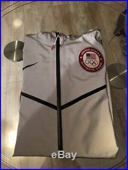 Nike 2012 Olympic Team USA 3m Flash 21st Windrunner Medal Stand Jacket XL Trump