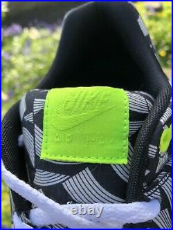 Nike Air Max 1 Liberty Black/White/Neon Uk9.5 US12 Supreme Jordan OffWhite