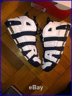 Nike Air More Uptempo Olympic Pippen USA 2016 Men's Size 11.5 414962-104 New