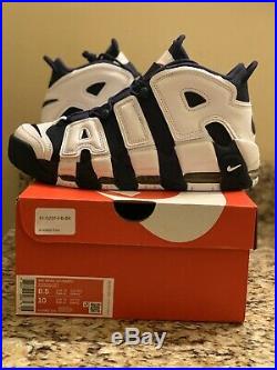 Nike Air More Uptempo Scottie Pippen USA Olympic 2020 414962-104 Size 8.5