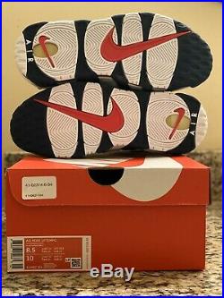 Nike Air More Uptempo Scottie Pippen USA Olympic 2020 414962-104 Size 8.5