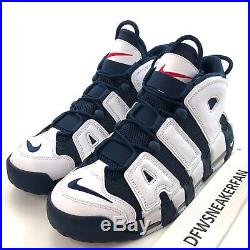 Nike Olympic Air More Uptempo USA Mens 14 Scottie Pippen Shoes 414962-104 New
