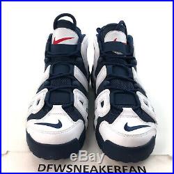 Nike Olympic Air More Uptempo USA Mens 15 Scottie Pippen Shoes 414962-104 New