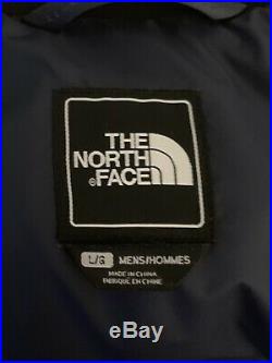 North Face USA Star Print Nuptse Puffer Jacket LARGE