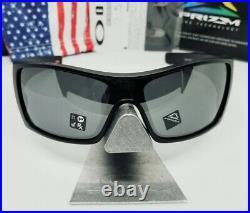 OAKLEY matte black iridium PRIZM SI BATWOLF OO9101-59 sunglasses! NEW IN BOX