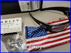 Oakley Batwolf SI 9101-59 Matte Black PRIZM Black American Flag Red White Blue