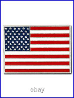 PinMart's Made in USA Rectangle Presidential Suit Jacket American Flag Lapel Pin
