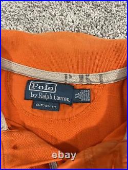 Polo Ralph Lauren American flag? Rare Polo Shirt Custom Fit Size XL
