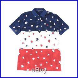 Polo Ralph Lauren Americana Polo Shirt USA American Flag Stars 2XL XXL $136.00