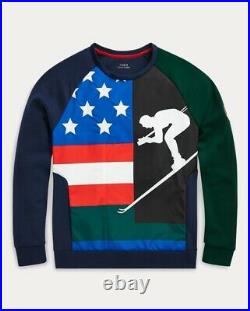 Polo Ralph Lauren Downhill Skier Pullover Sweatshirt Size XL 92 Polo Sport