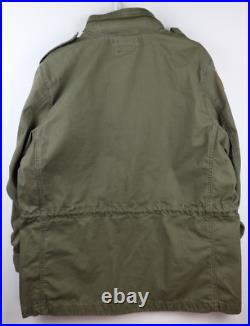 Polo Ralph Lauren Jacket American Flag Mens XL Hideaway Hood Read Condition