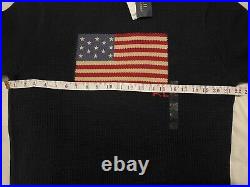 Polo Ralph Lauren Mens The Iconic Flag Sweater Jumper Made in USA Cotton M