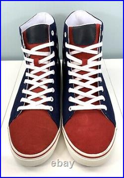 Polo Ralph Lauren Solomon IV Men's Sneakers Red White Blue 01087 Size 11