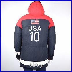 Polo Ralph Lauren Team USA Vancouver Olympic Down Hooded Coat