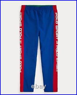 Polo Sport Ralph Lauren Colorblocked American Flag Jogger Track Pants Sweatpants