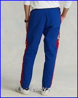 Polo Sport Ralph Lauren Colorblocked American Flag Jogger Track Pants Sweatpants