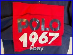 Polo Sport Ralph Lauren USA Flag Polo 1967 Fleece Jacket Sportsman L Brand New