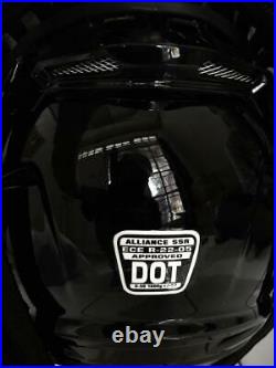 Predator DOT Approved American Flag Patriotic Motorcycle Helmet USA