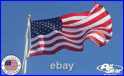Premium American Flag 5x8 100% Made in the USA Durable, Long Lasting
