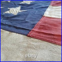 RARE Vintage 35 Star! U. S. American Flag Civil War 1863 or later, Original 5x8