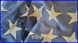 RARE Vintage 35 Star! U. S. American Flag Civil War 1863 or later, Original 5x8