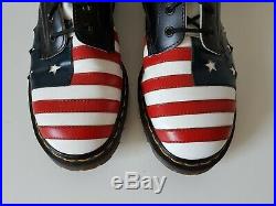 Rare American USA Flag stars and stripes Dr. Martens England UK 11 EU 46 US 12