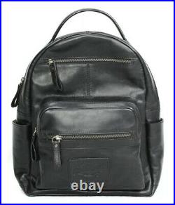 Rawlings Men's Frankie Medium Black Top Handle Bag Leather Backpack