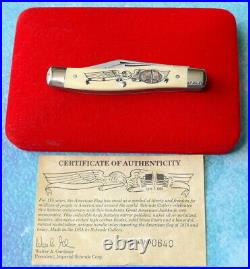 SCHRADE USA Great Jack Knife NEW 175th Anniversary of the American Flag 1993 Box