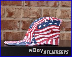 SS20 Supreme USA American Flags Washed Chino Twill Camp Cap