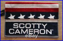 Scotty Cameron Titleist USA Open Stars And Stripes American Flag Towel Rare PGA
