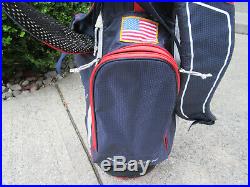 Sun Mountain USA American Flag' Lightweight Stand Golf Bag. Excellent-Gift