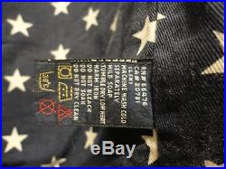 TOMMY HILFIGER Vintage Denim American Flag USA Lined Jean Jacket L