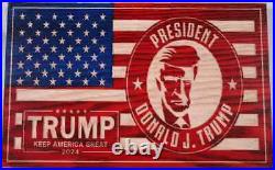 TRUMP MAGA 2024 VERY LARGE Banner Signs Reinforced Vinyl -USA MADE QUALITY