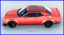 Tattered American Flag Roof Graphic Decal USA Patriotic Muscle Car Wrap