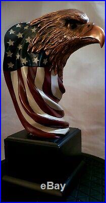 The Amazing EAGLE w American Flag BUST 10 for Captain America statue companion