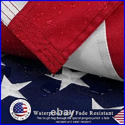 The Top 8x12 ft American Flag for Outside, Made in USA Flag, Longest Lasting