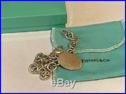 Tiffany & Co. (2001 Retired) American Flag USA Sterling Silver Bracelet 7