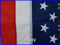 USA 10x15' Flag New Made In The Us Sewn Nylon Embroidered Stars Huge American