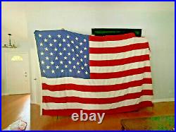 USA American Flag 142 X 92 (12x8) Heavy Duty Tattered